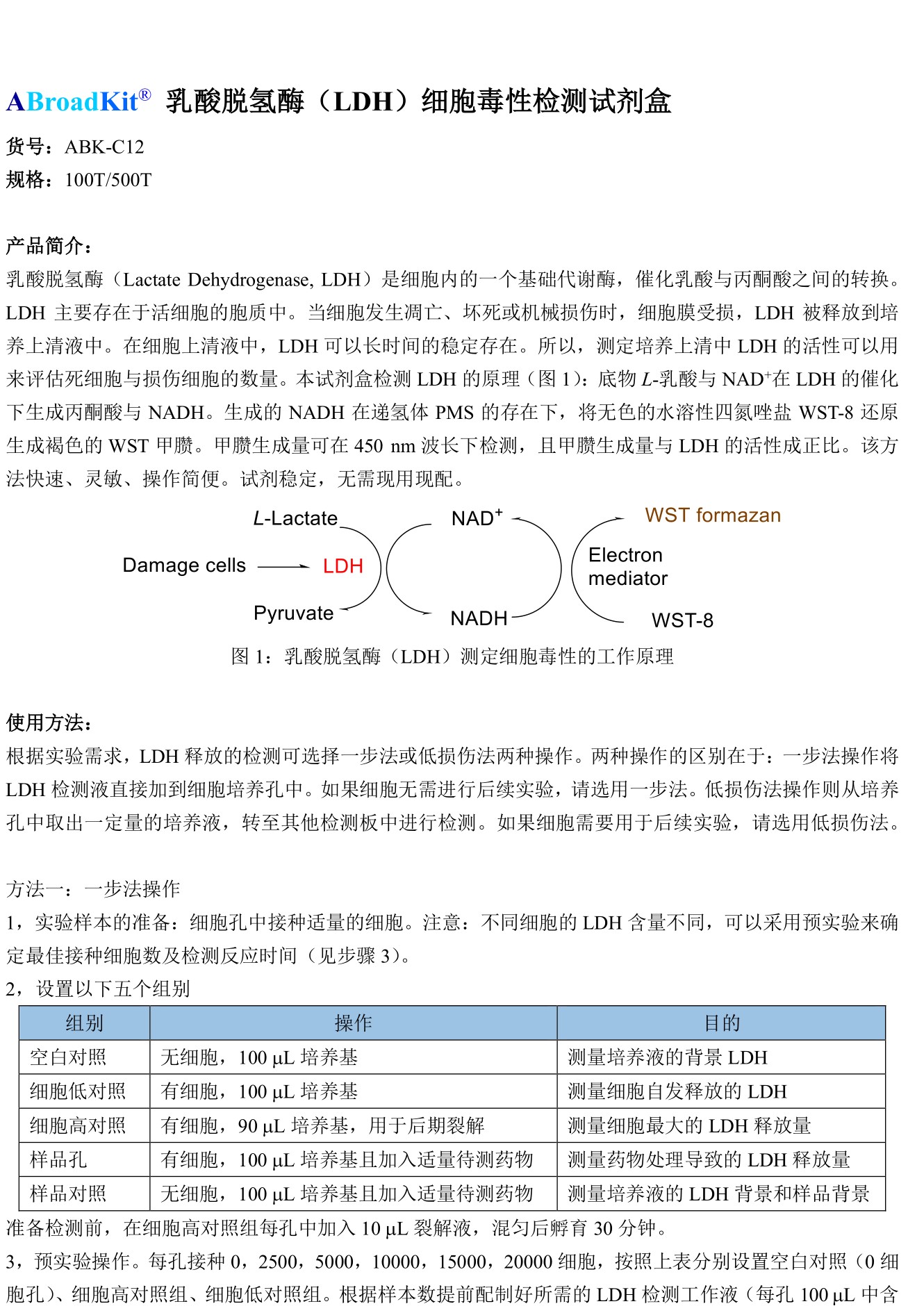 ABroadKit 乳酸脱氢酶（LDH）细胞毒性检测试剂盒使用说明书_17610165632901.jpg